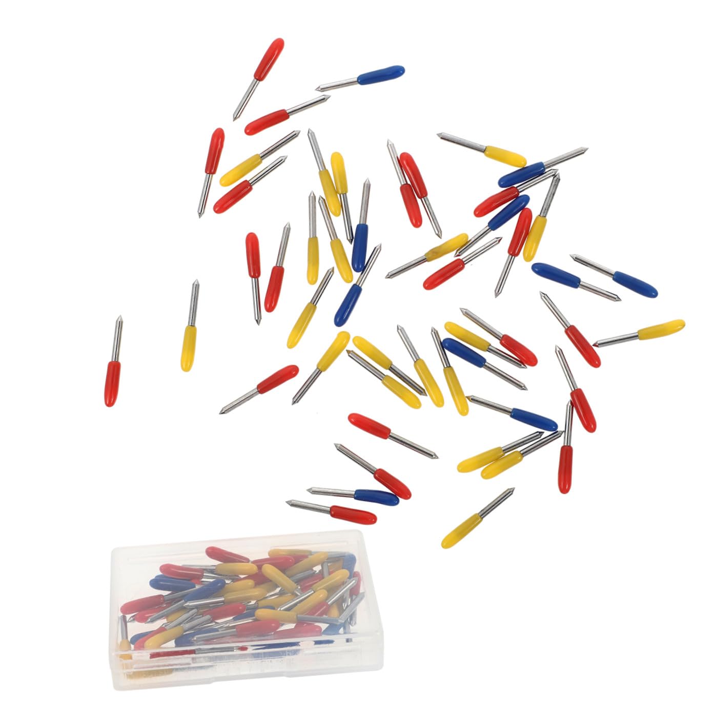 MAGICLULU 150stücke Ersatzklingen Für Schneidemaschinen Hochwertige Cutter Für Plotter Langlebige Für Präzise Gravuren Und Sauberes Schneiden