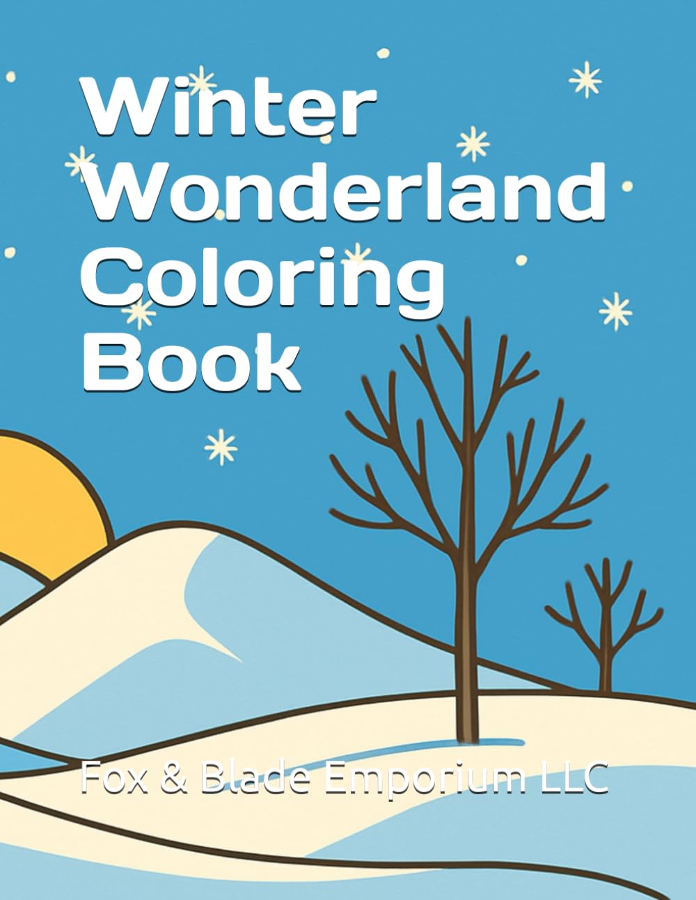 Winter Wonderland Coloring Book