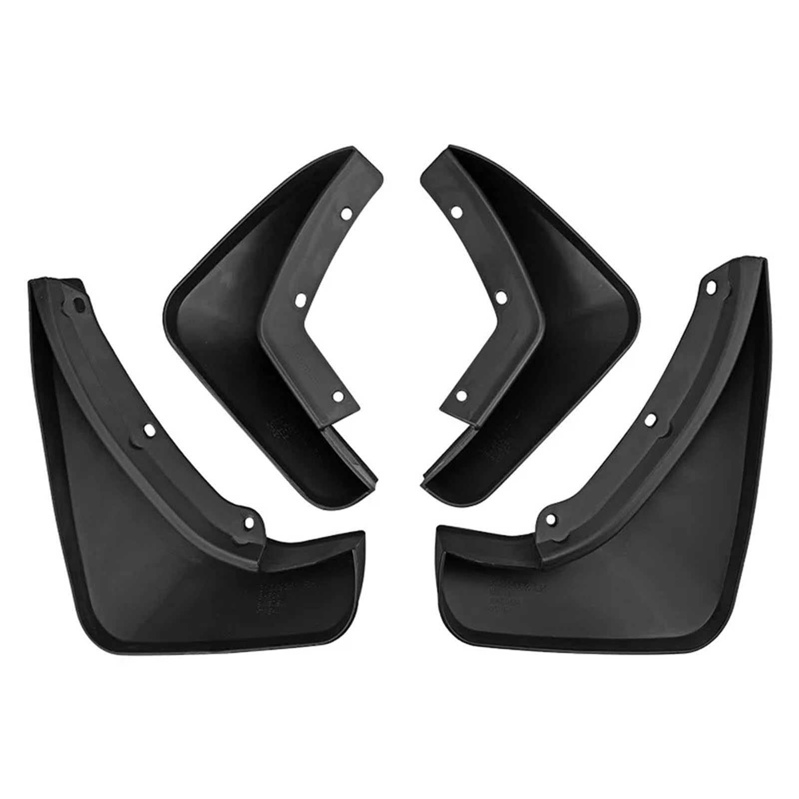 accessorypart Osłony przeciwbryzgowe Chlapacze sam 4 szt./1 zestaw błotników samochodowych do VOLVO XC90 2016-2021 osłona błotnika przedniego tylnego koła akcesoria dekoracyjne