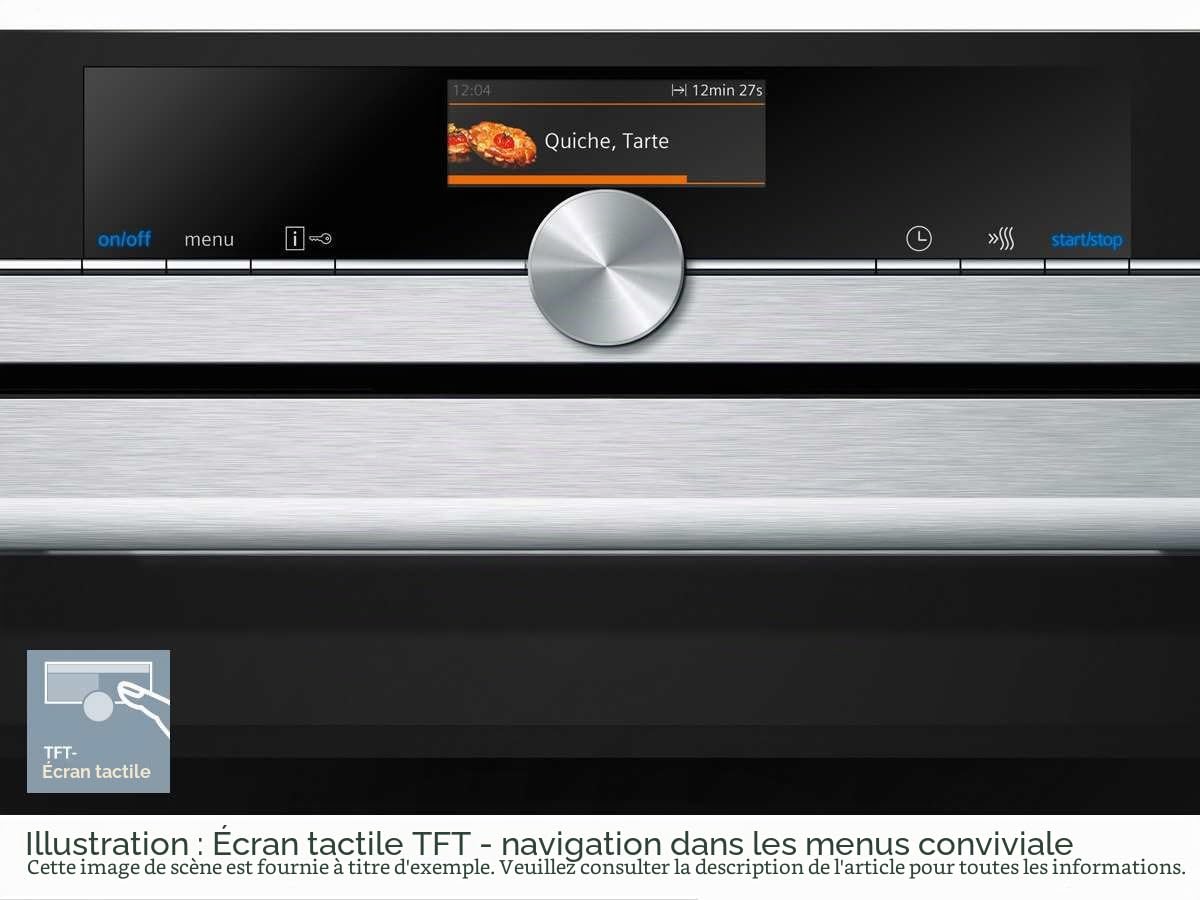 SIEMENS Four encastrable pyrolyse HM676G0S6