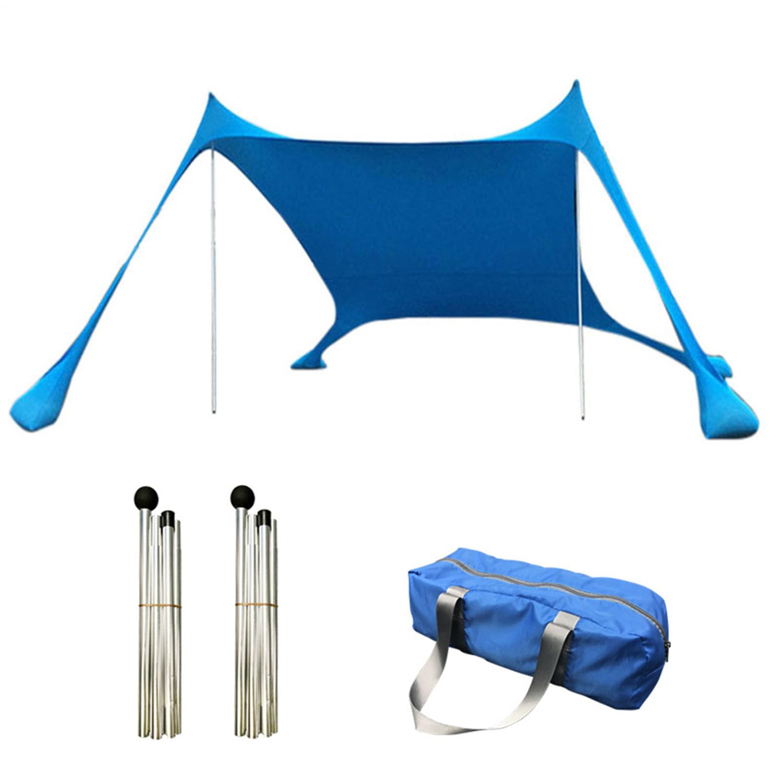Beach Tent Sun Shelter Waterproof Sun Canopy, Patio Canopy, Beach Vacation