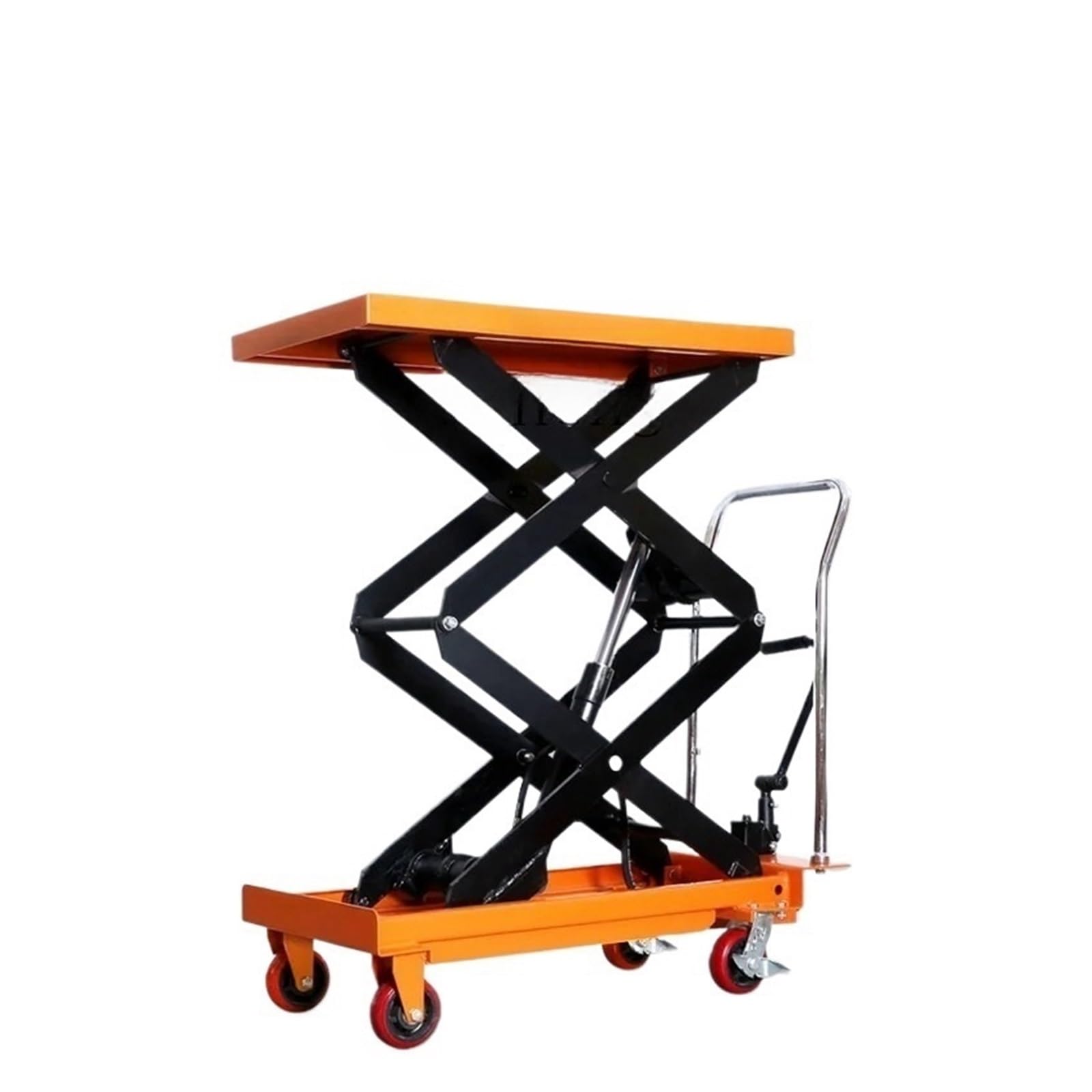 Scherenhubtisch, manueller hydraulischer Hubwagen, elektrischer einfacher Hubtisch, Plattformwagen, 5,5