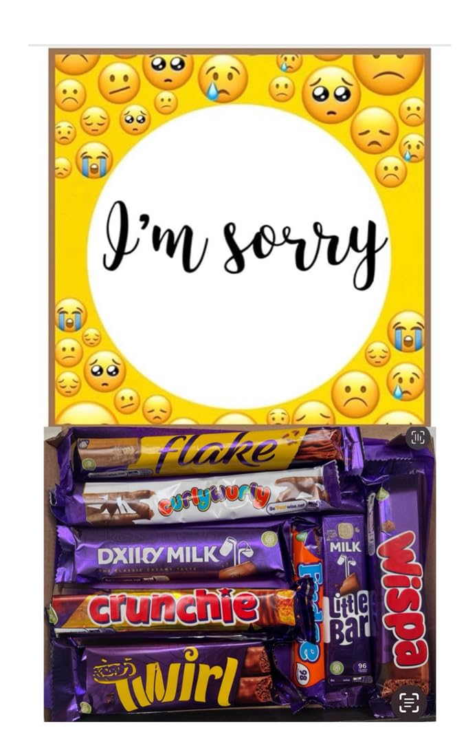 I'm Sorry Apology Chocolate Sweets Gift Box Hamper Pick N Mix Present