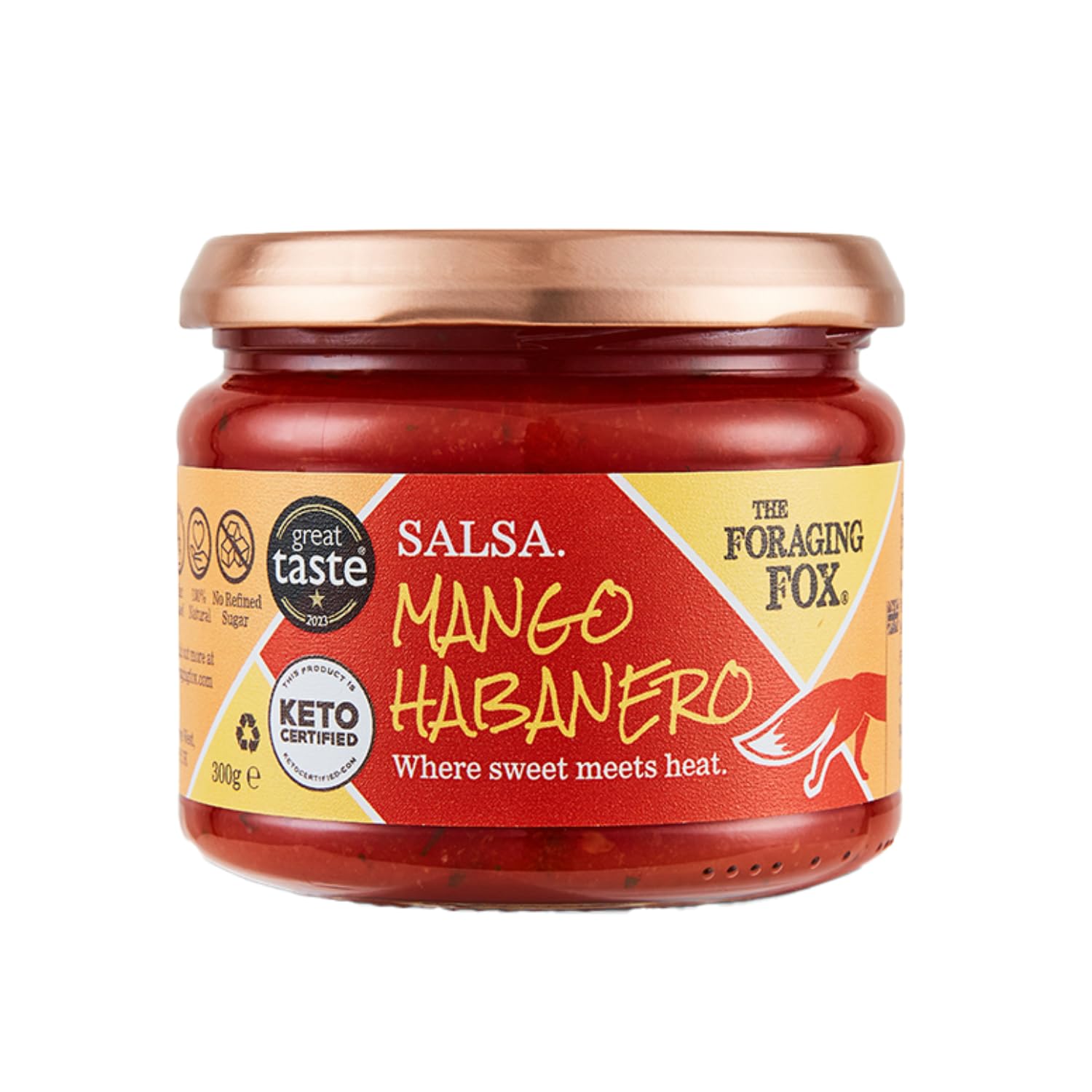 The Foraging Fox, Mango Habanero Salsa 300g