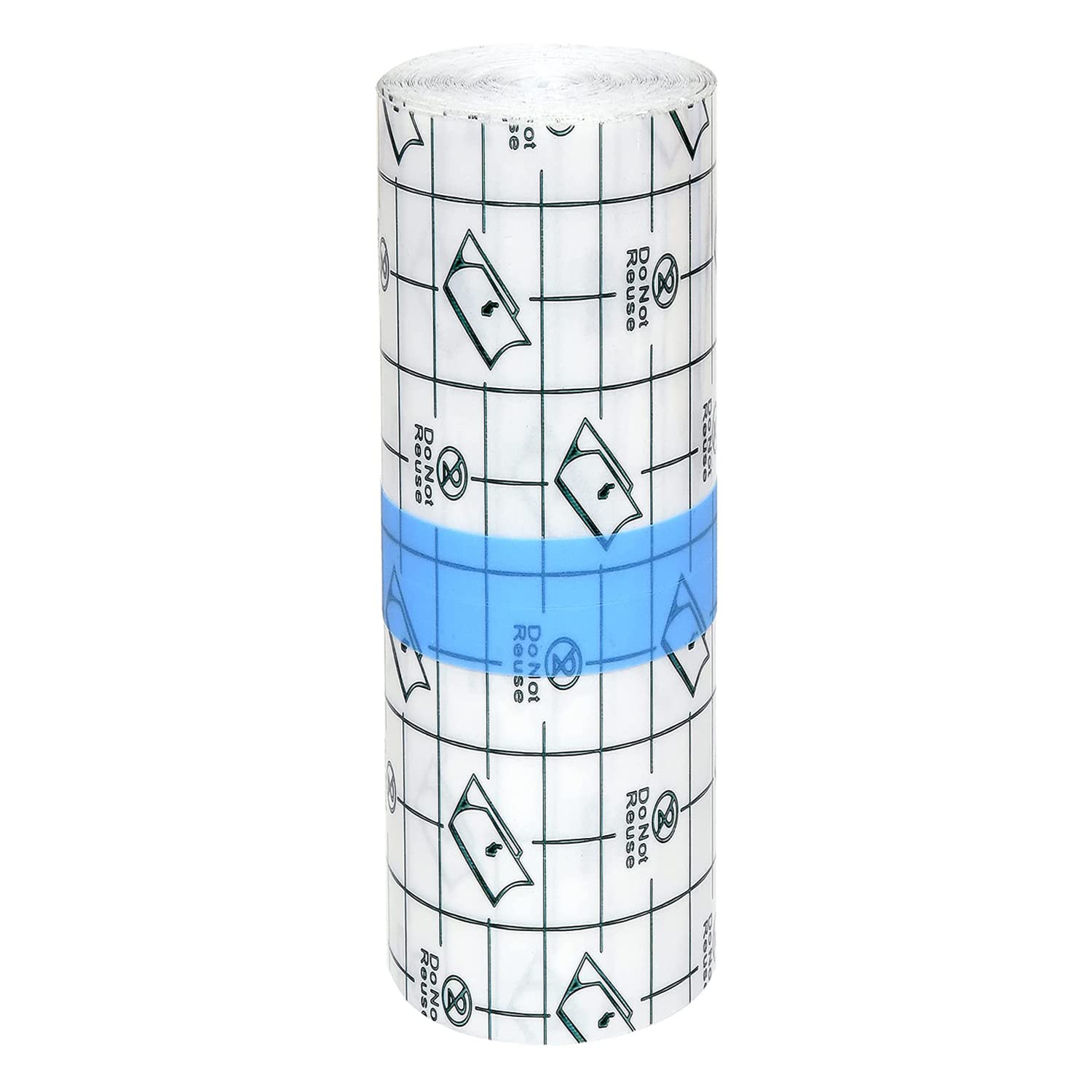 OBTANIM Transparent Waterproof Stretch Clear Adhesive Film Bandage Skin Dressing Tape for Tattoo Aftercare (6 x 197 Inch)