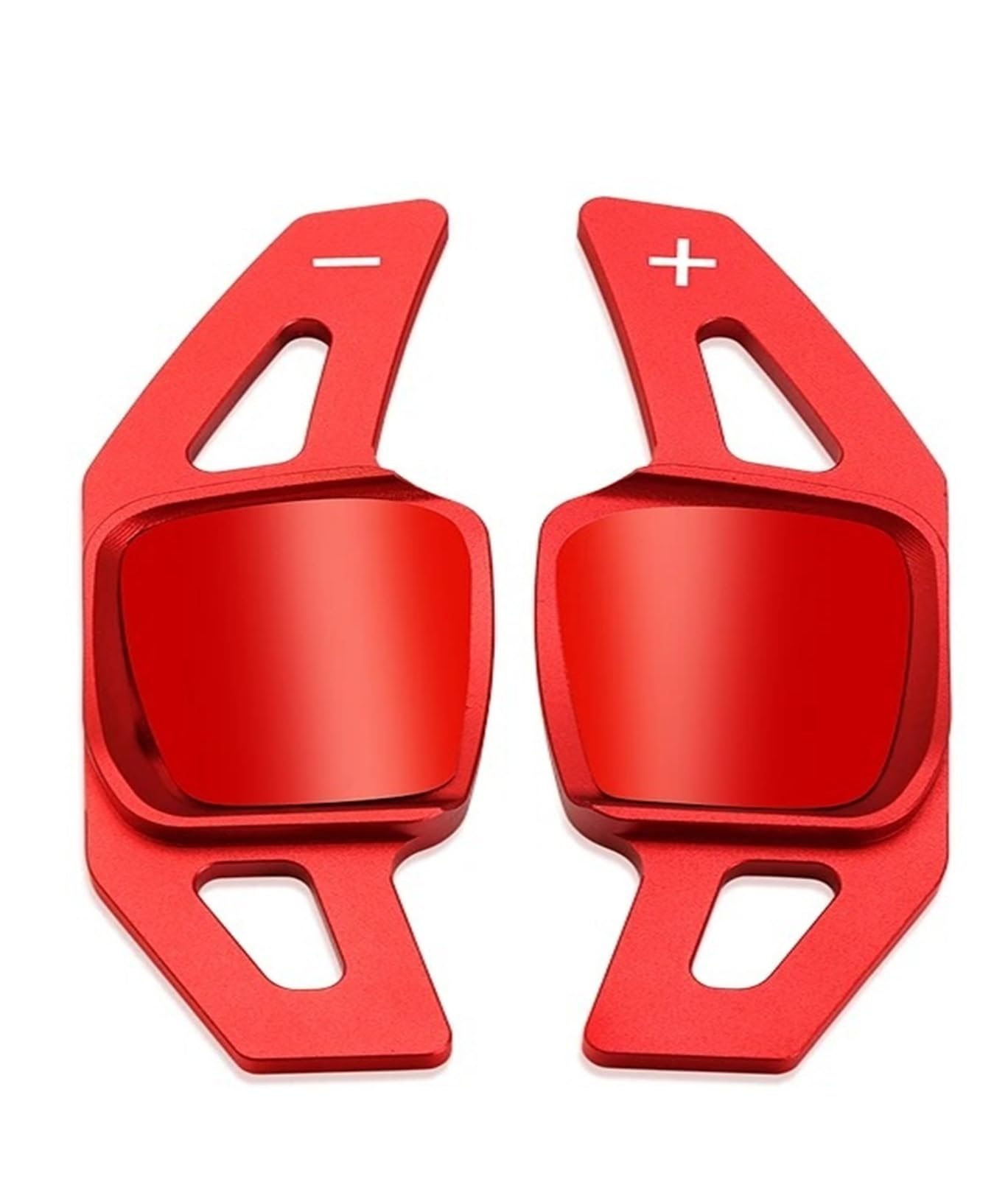 ZHANGZHENGYAO Car Steering Wheel Shifter Paddle for VW for Tiguan for Jetta for MK6 for Golf 7 for Alltrack for MK7 for Passat for B8 Car Steering Wheel Shifter Extension(Red)
