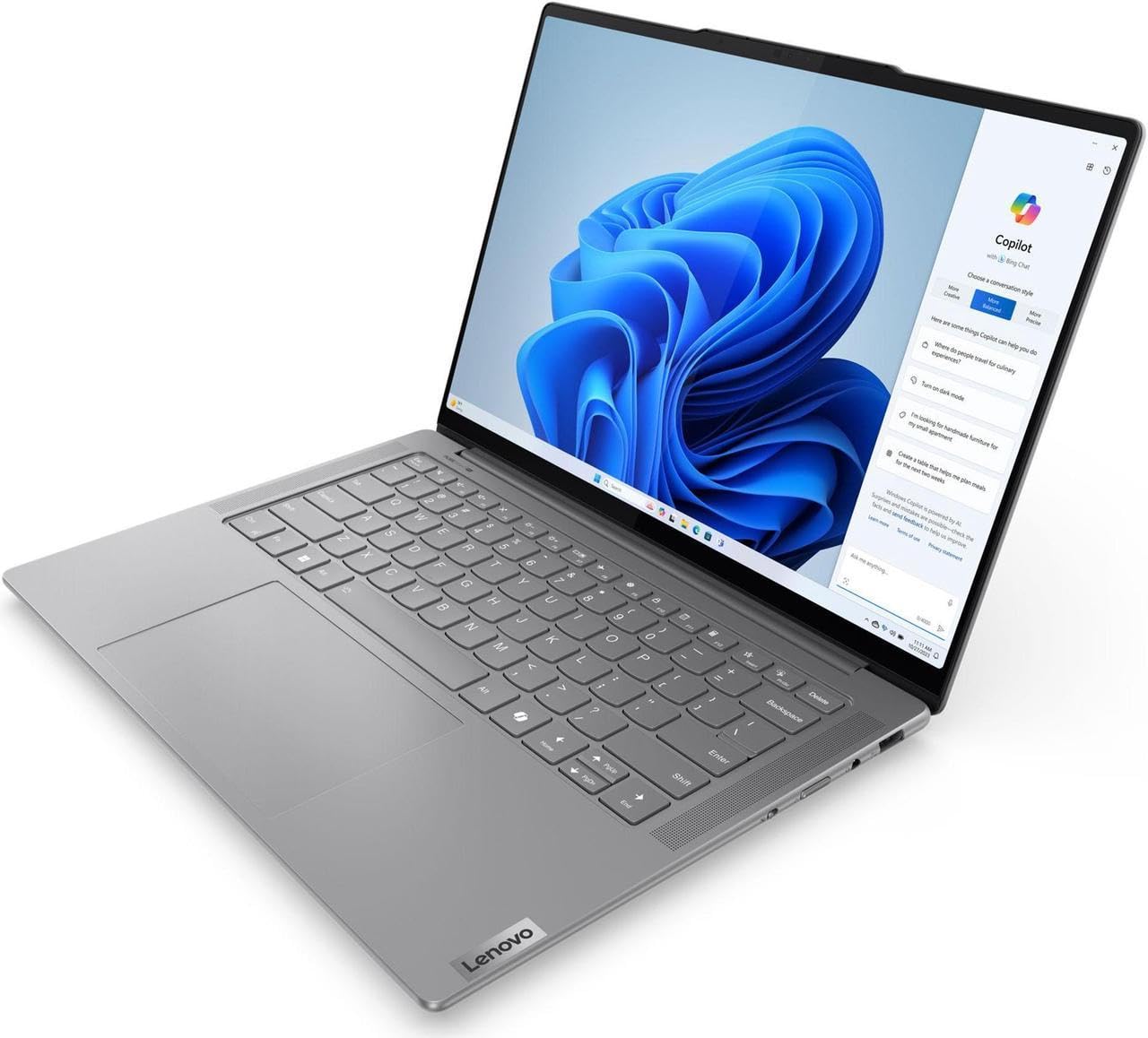 Lenovo Yoga 7 14AHP9 Reconditionné - AMD Ryzen 5 8645HS, 16 Go RAM, 512 Go SSD, Windows 11, écran Tactile 2-en-1