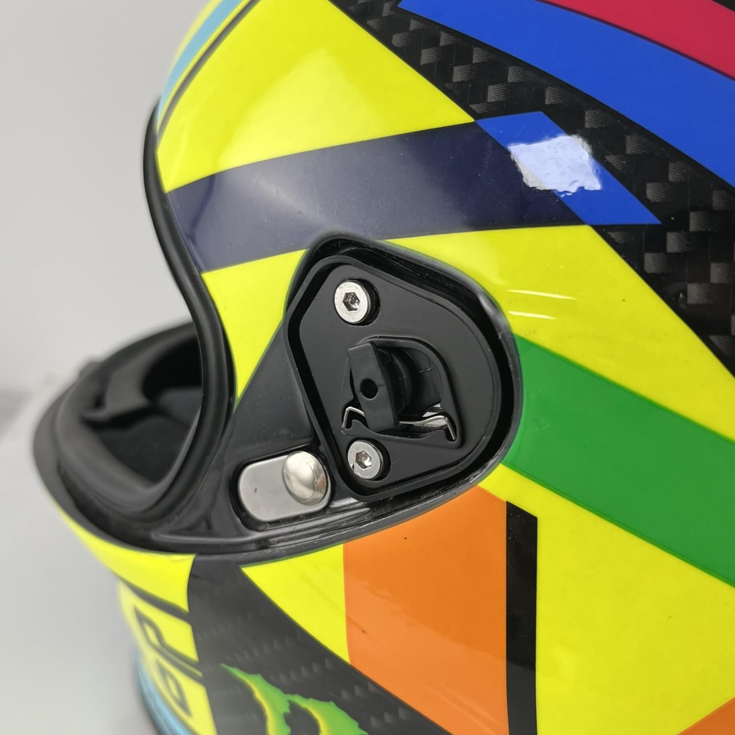 Amazon.com: Moontogo Visor Base for AGV PISTA GPR,PISTA GPRR,CORSA