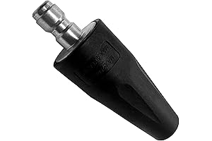 Pressure Washer Turbo Nozzle 2600 PSI 2.0 GPM Rotating Turbo Nozzle for Pressure Washer