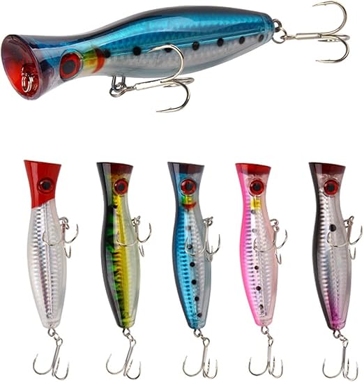 Set 5 Esche Da Pesca Artificiali - Crankbait 18cm Per Trote, Persici E Lucci - Foto 7