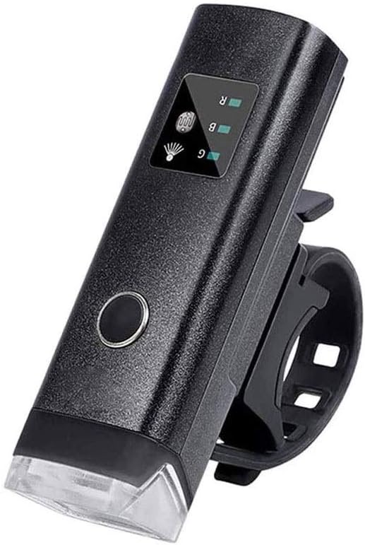 SASAMM 自転車のヘッドライト USB充電式自転車ライト前面充電式防水