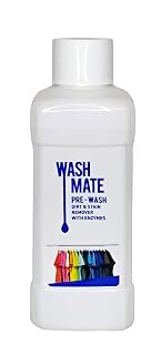 Pre-Wash Dirt & Stain Remover with Enzymes – Powerful Stain Fighter for Clothes, Fabrics, and Upholstery – Eco-Friendly, Safe for All Washers I 250 ml, 16oz (Pack of 1)