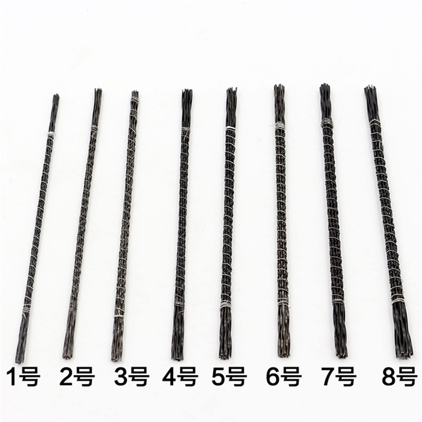 Metalowy zacisk cięcia ostrza 12 sztuk 130mm brzeszczoty do pił przewijanych 5# brzeszczoty do wyrzynarki zęby spiralne 8 rodzajów brzeszczoty do pił do drewna do rzeźbienia 12 sztuk z uchwytem(12pcs