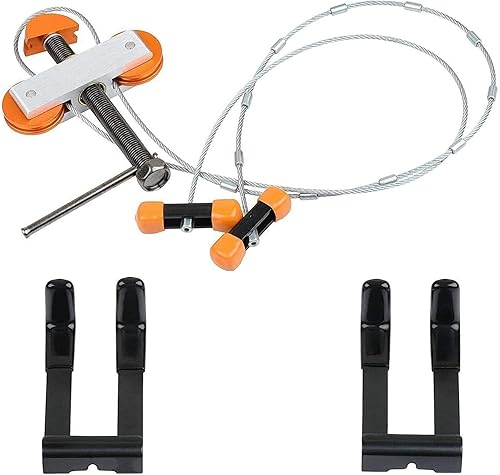 WCS Prensa de arco portátil de mano con 2 soportes cuádruple para arco compuesto