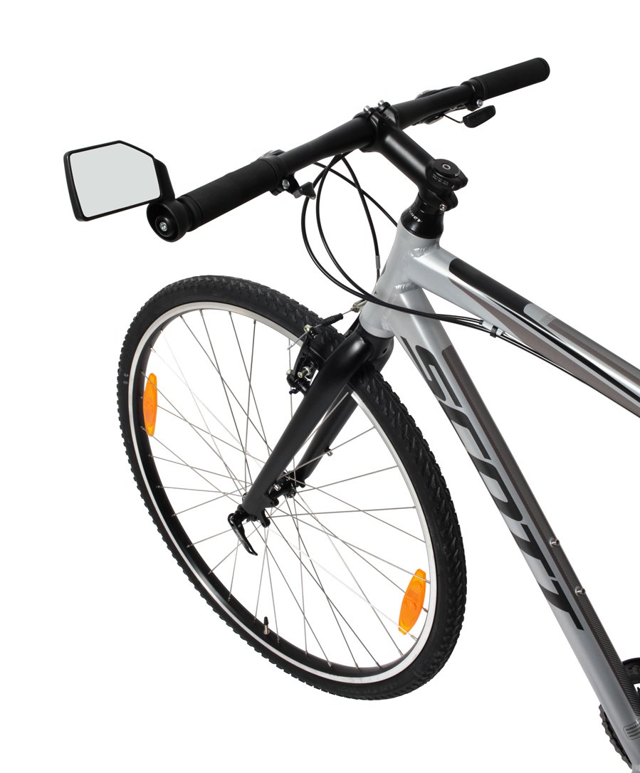 Zefal Mirror Dooback - Espejo de Espejo para Bicicletas, tamaño único, Color Negro