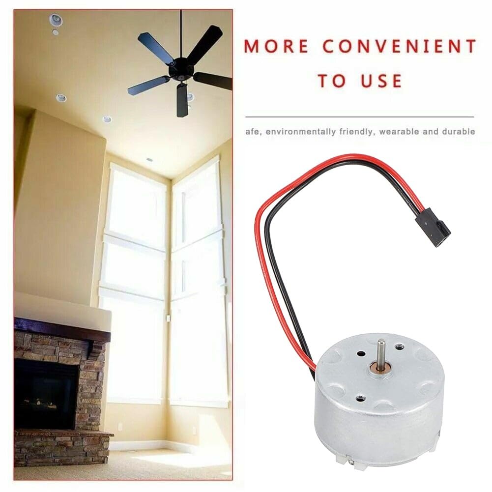 Moteur de ventilateur de cheminée alimenté par la chaleur, pièces de rechange en métal pour poêle à bois ou ventilateur de cheminée, taille portable pour une installation facile