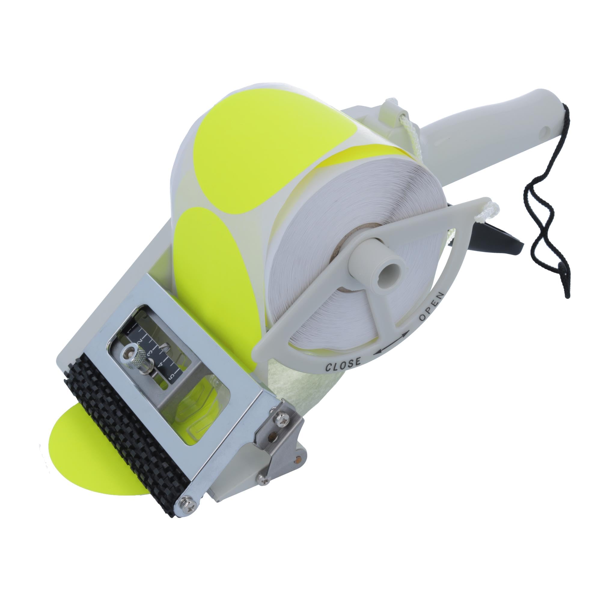 Towa APF65-100 Hand Etikettenspender - manueller Etikettenabroller (100 mm max. Rollenbreite) aus Kunststoff