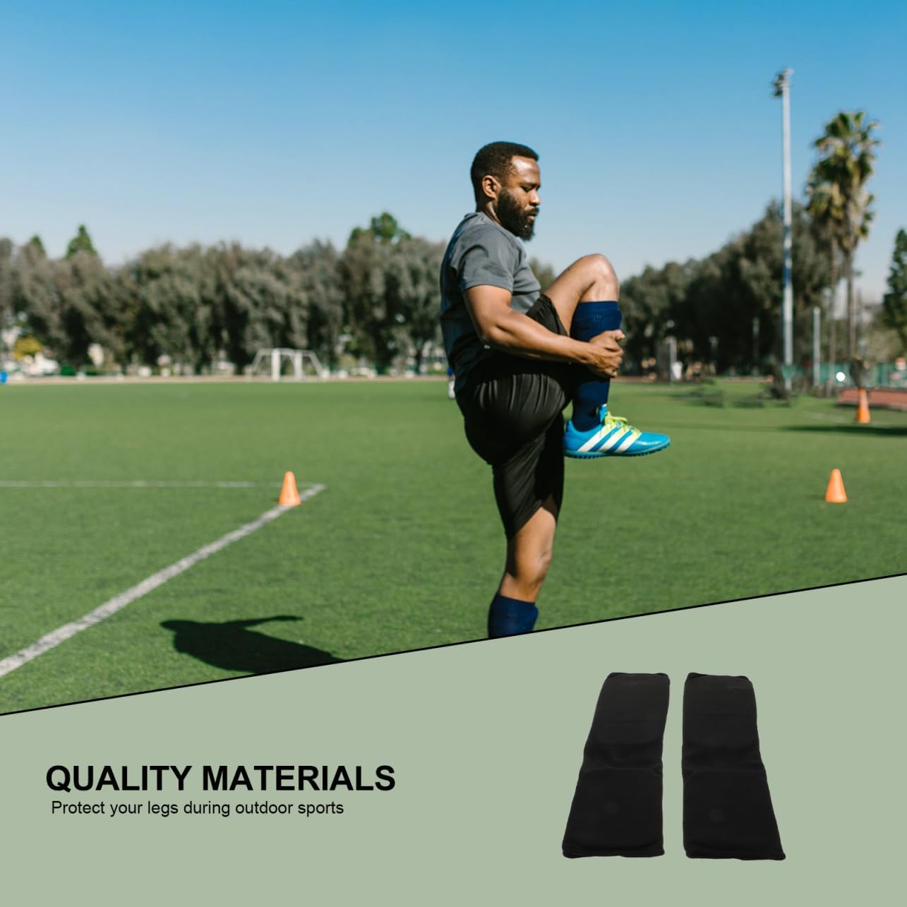 Outdoor Taekwondo Karate Shin Pads with Protective Board Black Shin Guards for Martial Arts Training and Football Practical Athletic Use Guard for Youth and Adults