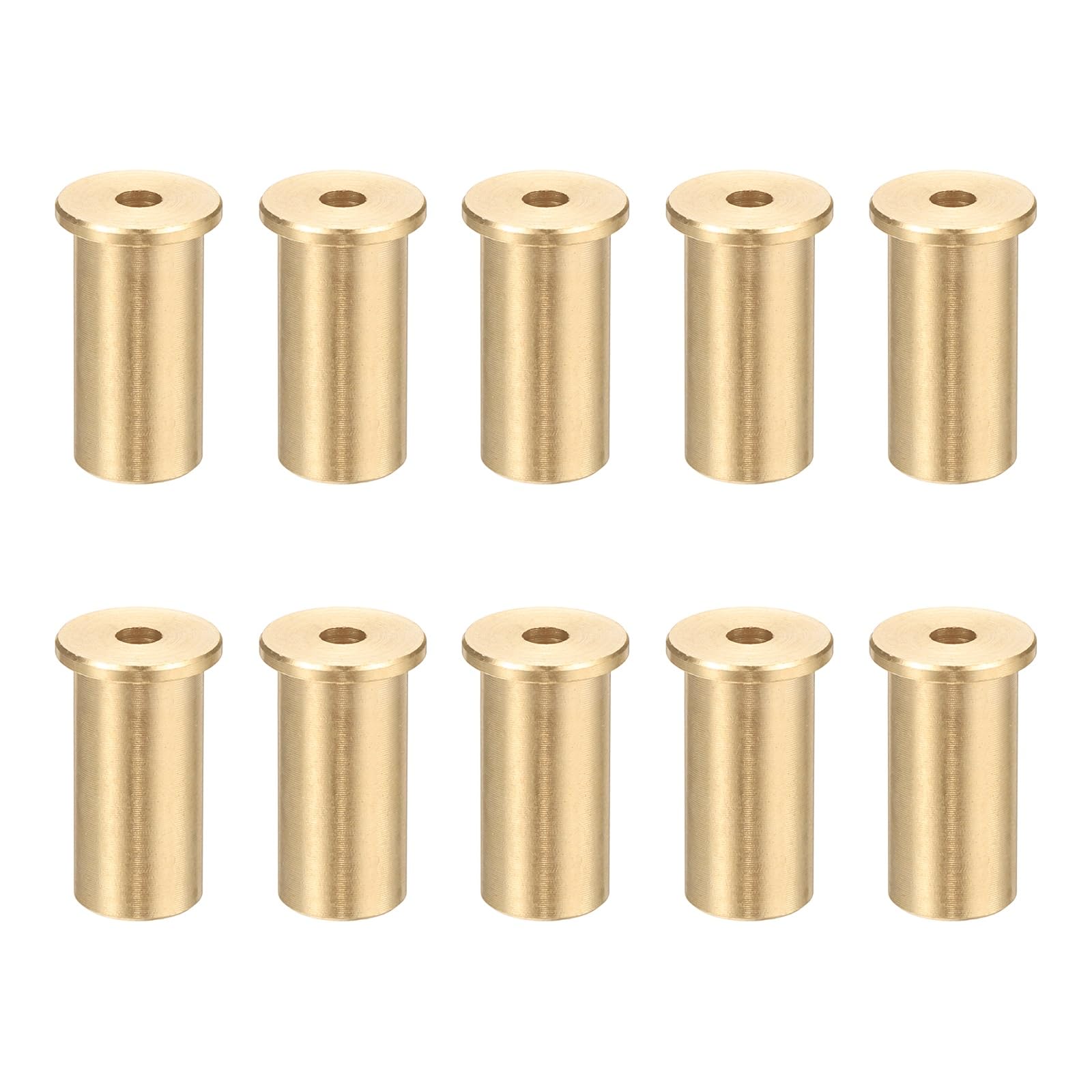 YELARXI Golf Brass Tip Weights, Club Weight Head Accessories Reusable Plug Insert Golf Weighted Spike for Steel Wood Iron Shaft 10Pcs & 4g -Fit For(0.355"/0.370" Pointed Shaft)