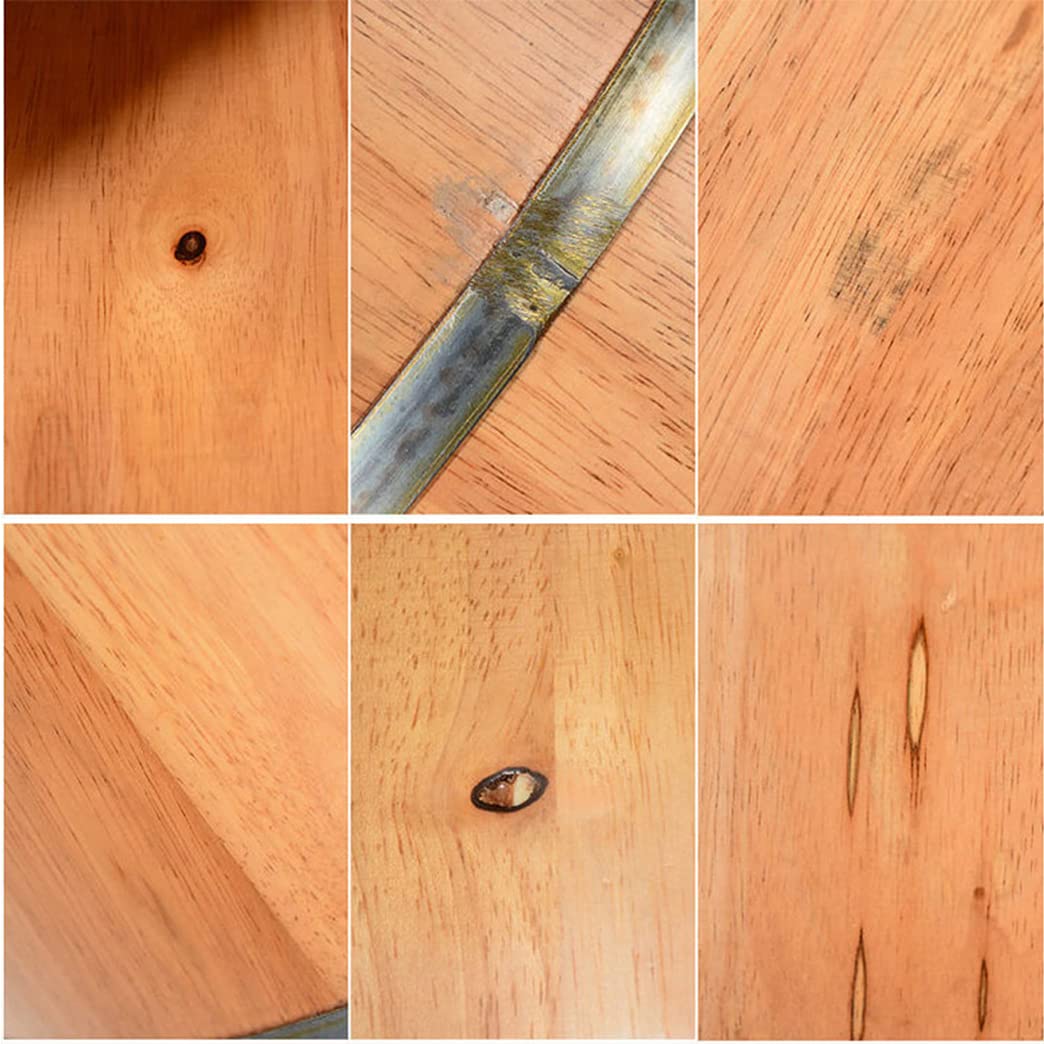 Canna per Il Bagno in Legno, Vasca da Spa in Rovere in Legno Massiccio con Perle di Accessurazione del Piede, Vasca di Ammollo del Piede Addensato per La Casa B