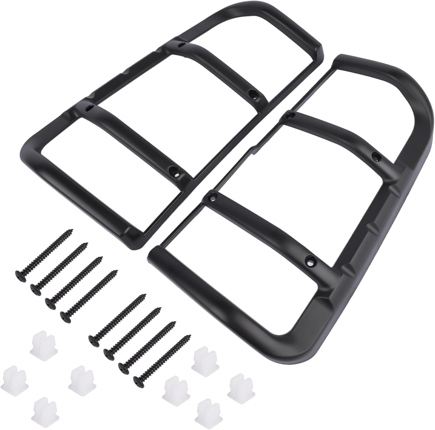 GELUOXI 2PCS Rear Tail Light Lamp Guards Set Replacement for Land Rover Discovery 2 1999-2004#STC53194