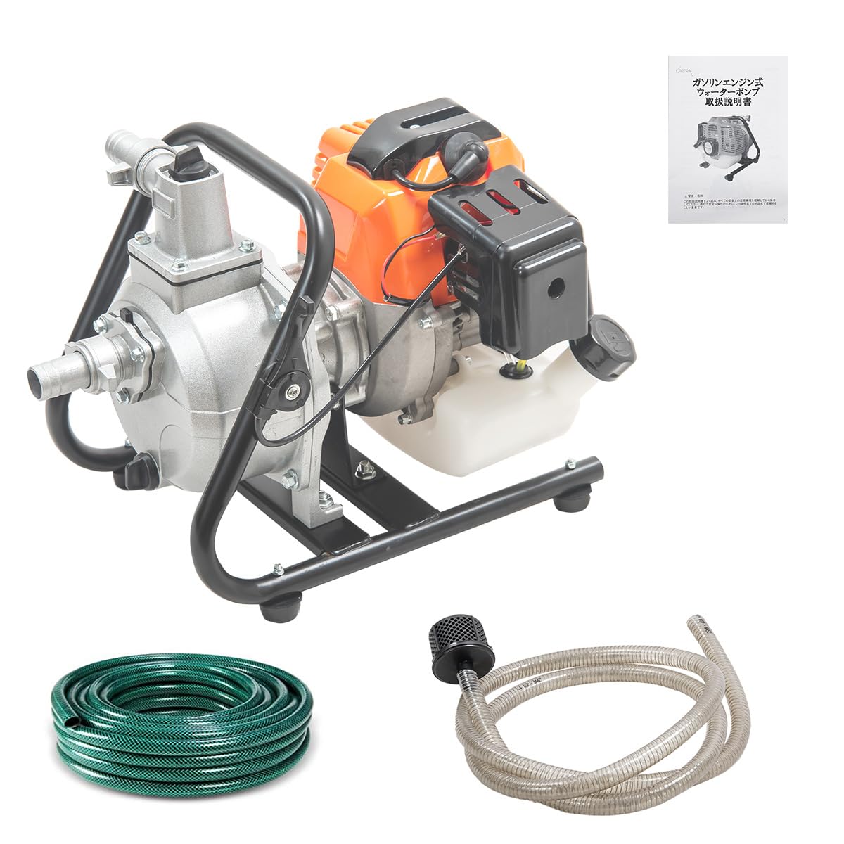 ヒューガルポンプ エンジン排水ポンプ 2インチ用 5.5馬力 LBB550 水の