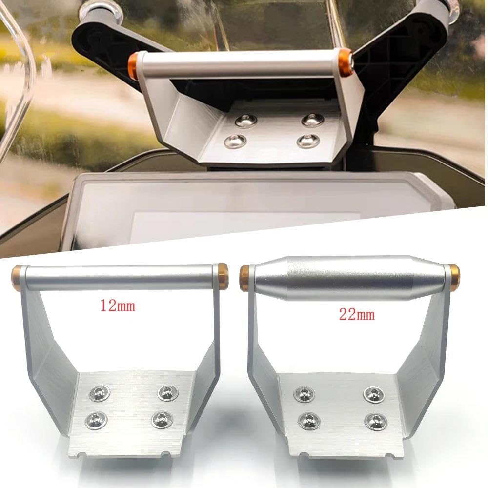 Soporte Teléfono Móvil Motocicleta Motocicleta Smart Phone Soporte Soporte GPS Navegación Placa Brack para 390 790 Adventure 790 Adventure R Soporte para Teléfono