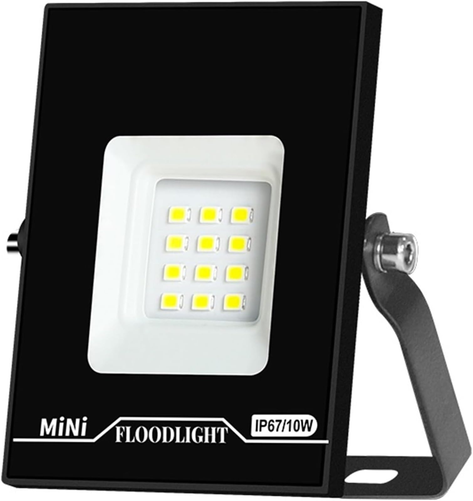 Weyimvto 10W Cold White Solar Lights, Ip67 Reflector Street Lamp Wall Lampara Outdoor Lighting Spotlight Garden Landscape Floodlight For Patio(10W Cold White)