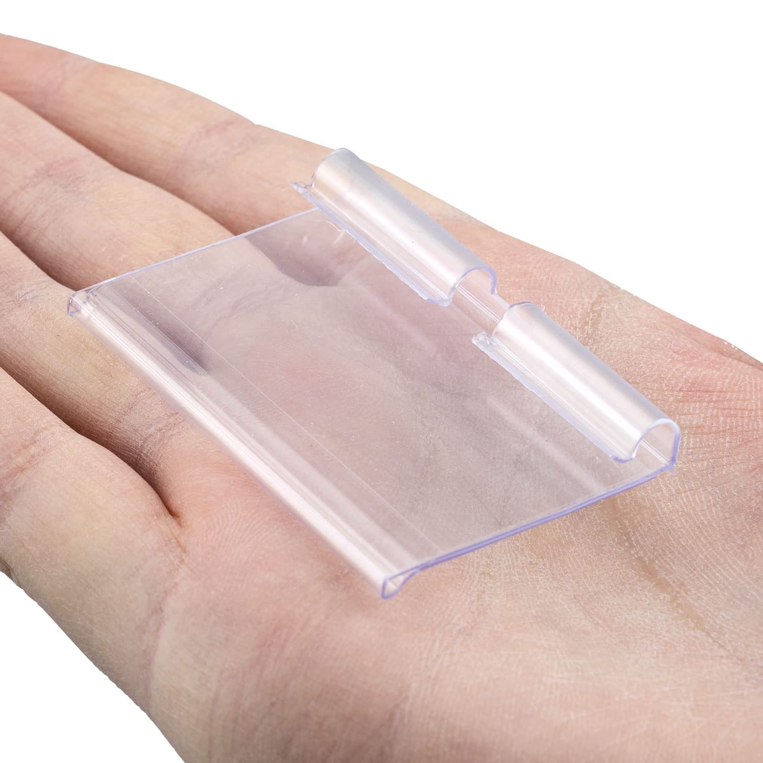 Aulufft Clear Plastic Label Holder, 120 PCS Retail Price Shelf Tag - View #8