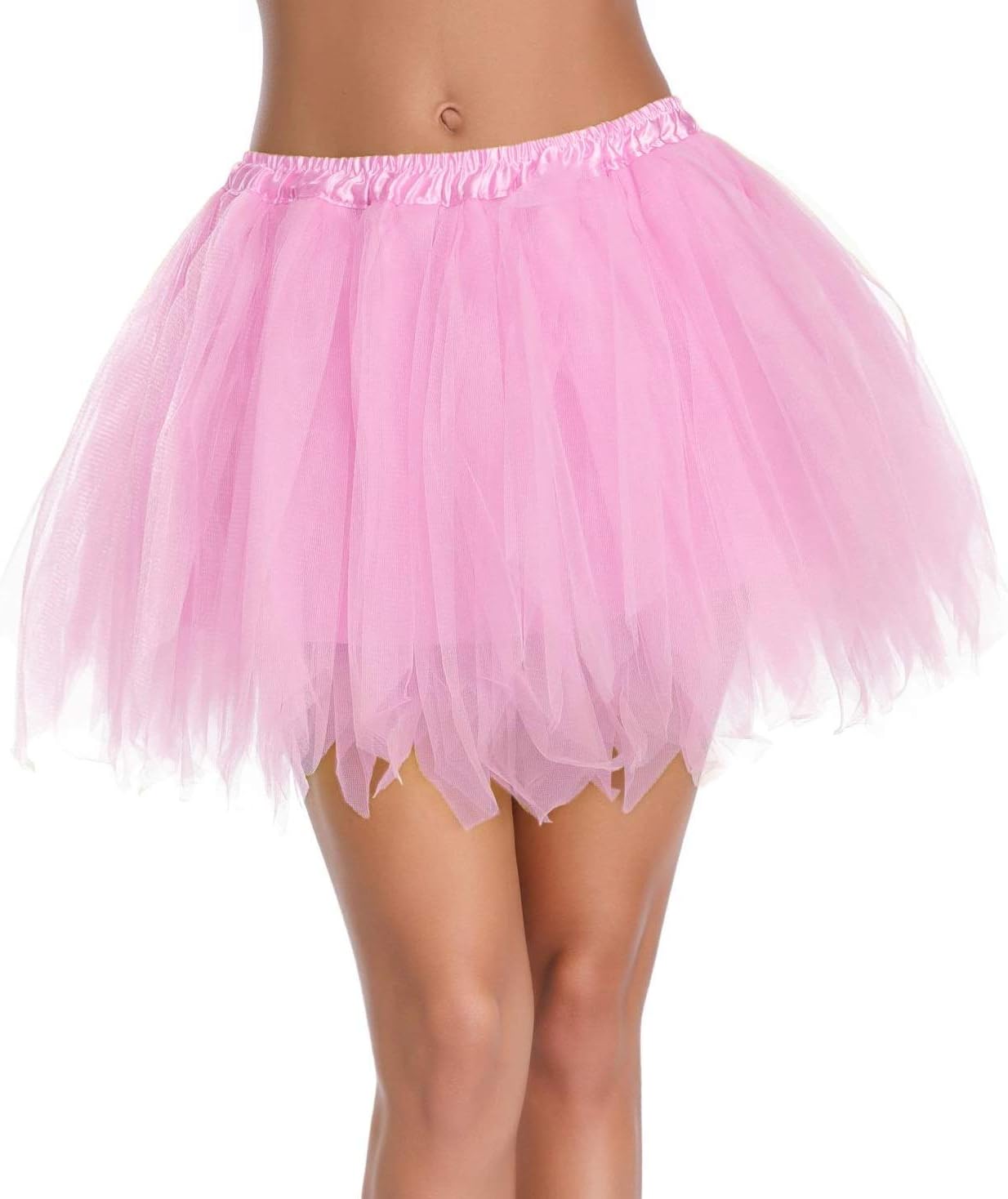 v28Women's Teen‘s 1950s Vintage Tutu Tulle Petticoat Ballet Bubble Skirt