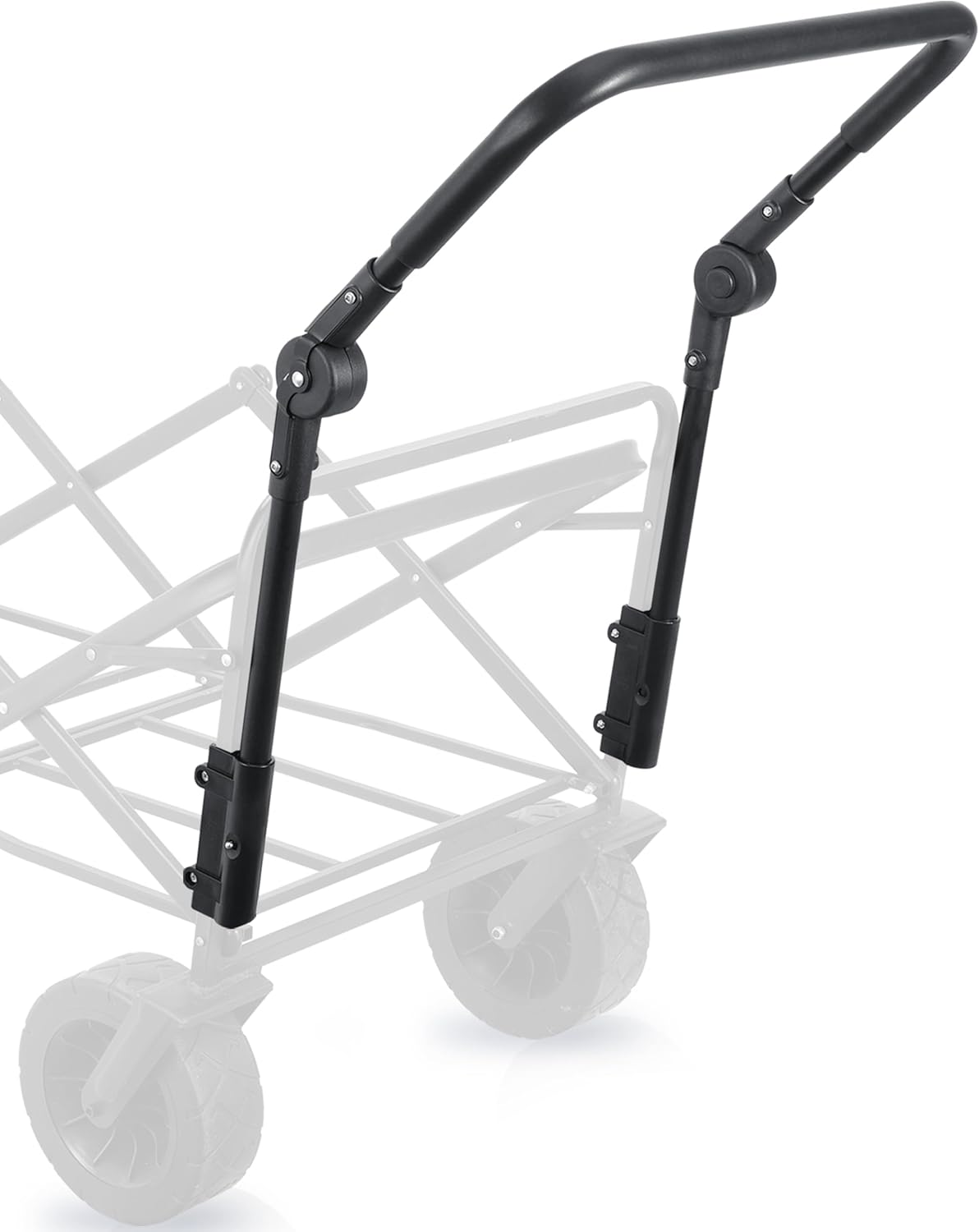 Fischuel Folding Wagon Push Handle, Outdoor Removable
