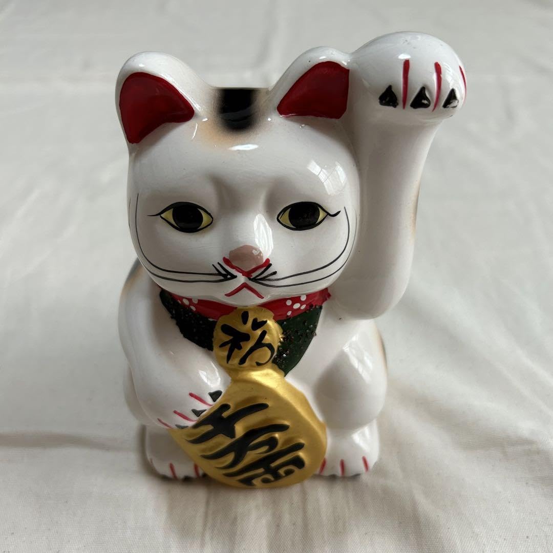 縁起物 大きい 招き猫 ♀商売繁盛 良縁