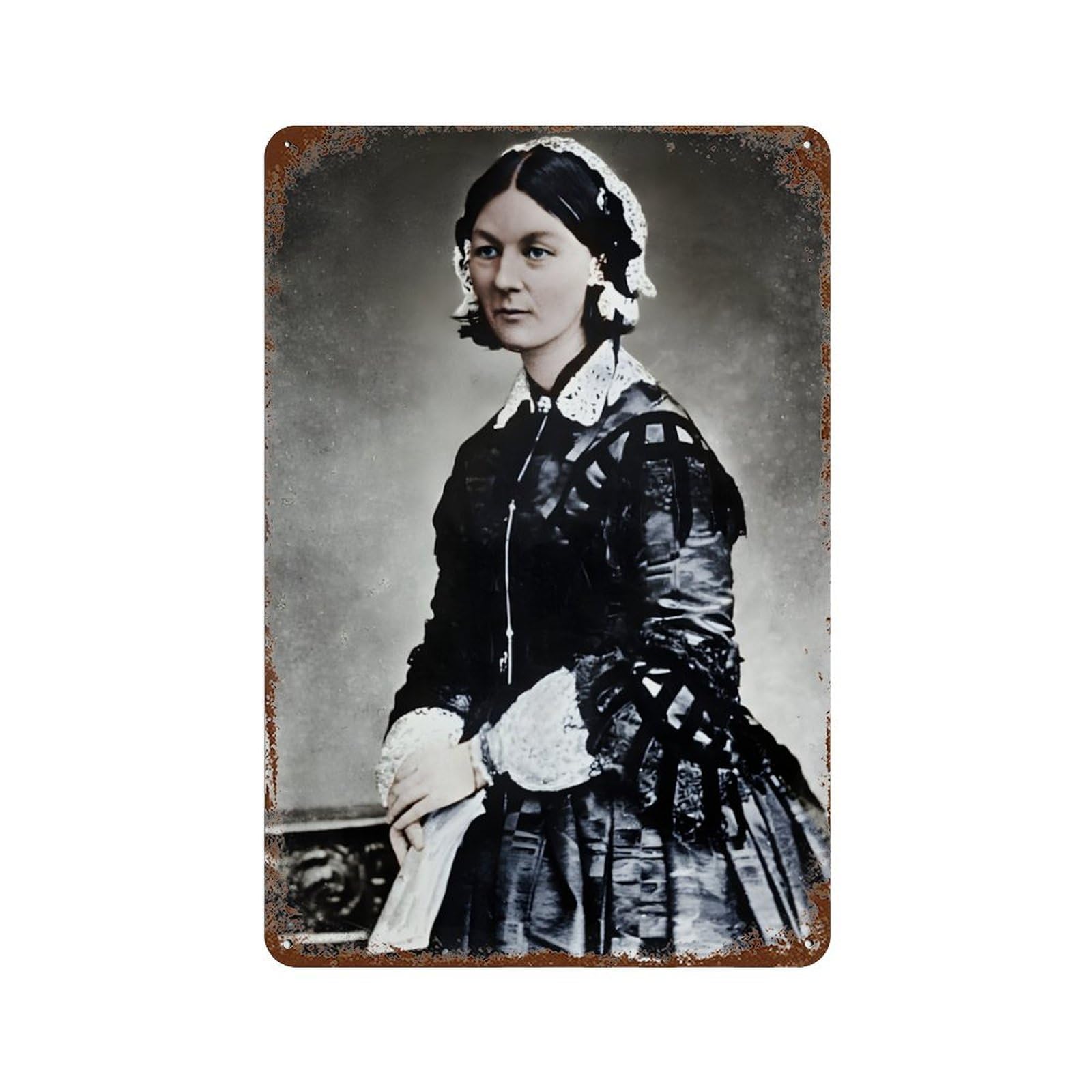 xiaoxiaoshen Florence Nightingale (12) Wall Decor Art Metal Tin Poster Modern Home Decor Art Home Bar Shop Decorations Vintage Sign 30x20cm