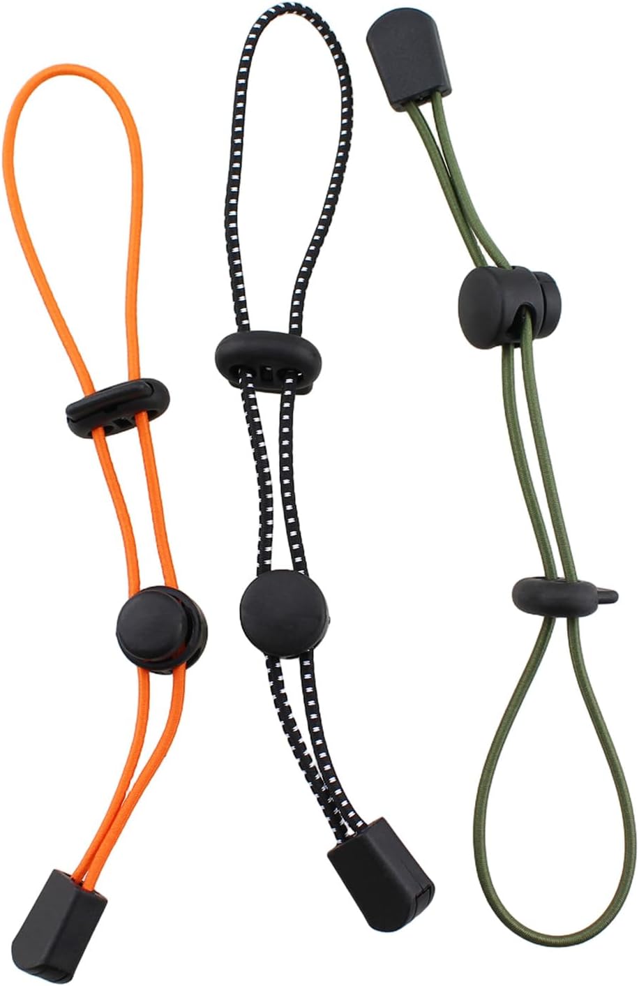 9PCS 8.3 Inch Elastic Rope Fasteners Backpack Accessories for Organizing Gear Trekking Pole Camping Equipment Fishing Hunting image 3