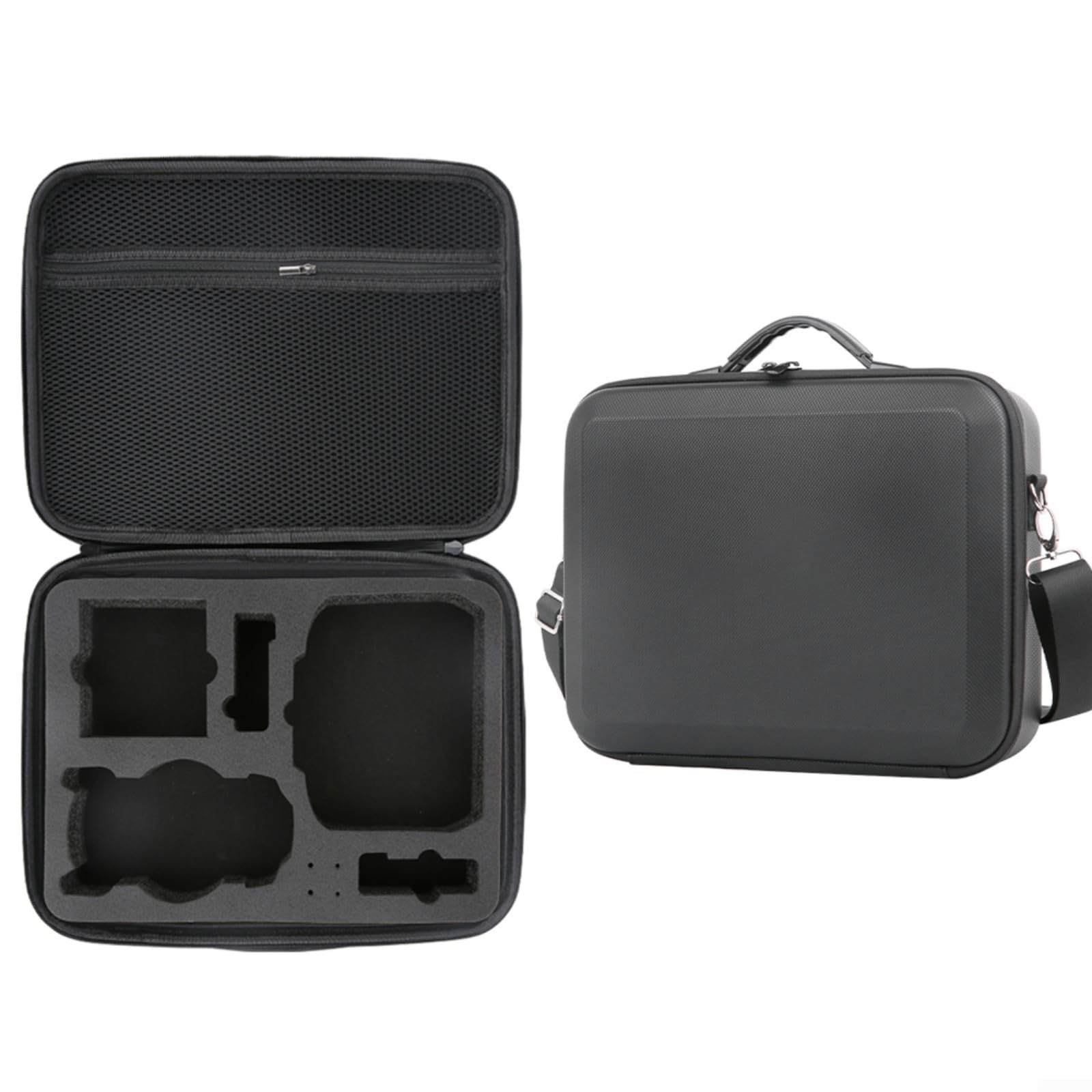 Housse rigide DJI Neo en polyuréthane EVA noir finition premium