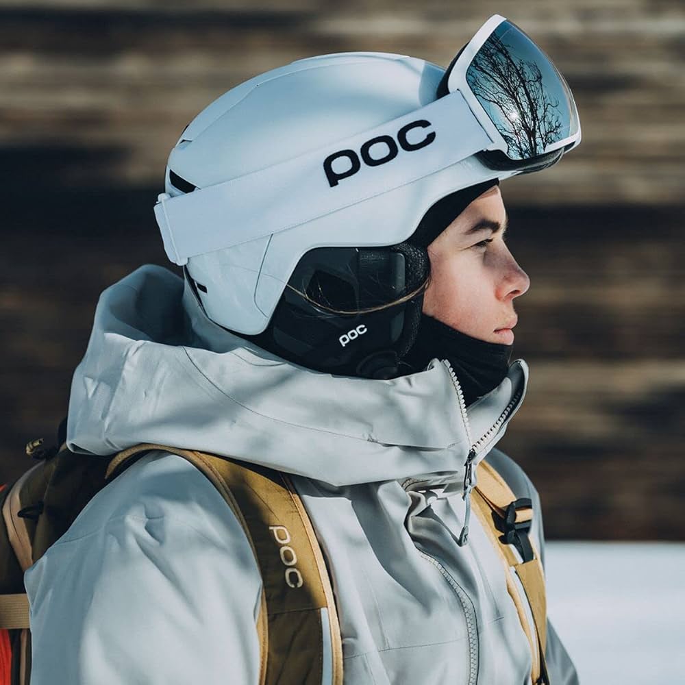 POC OBEX MIPS ヘルメット Hydrogen White Obex Wide Fit MIPS Ski Helmet in Hydrogen White | POC