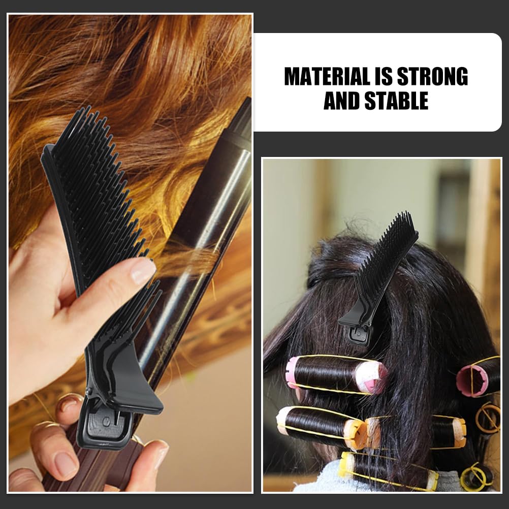4Pcs Grip Clips for Hair Sectioning, Hair Stylist Nonslip Hair Clips,Professional Hair Styling Clips for Salon Home Styling, Haircuts Dying Hair Partition Styling Tools 1