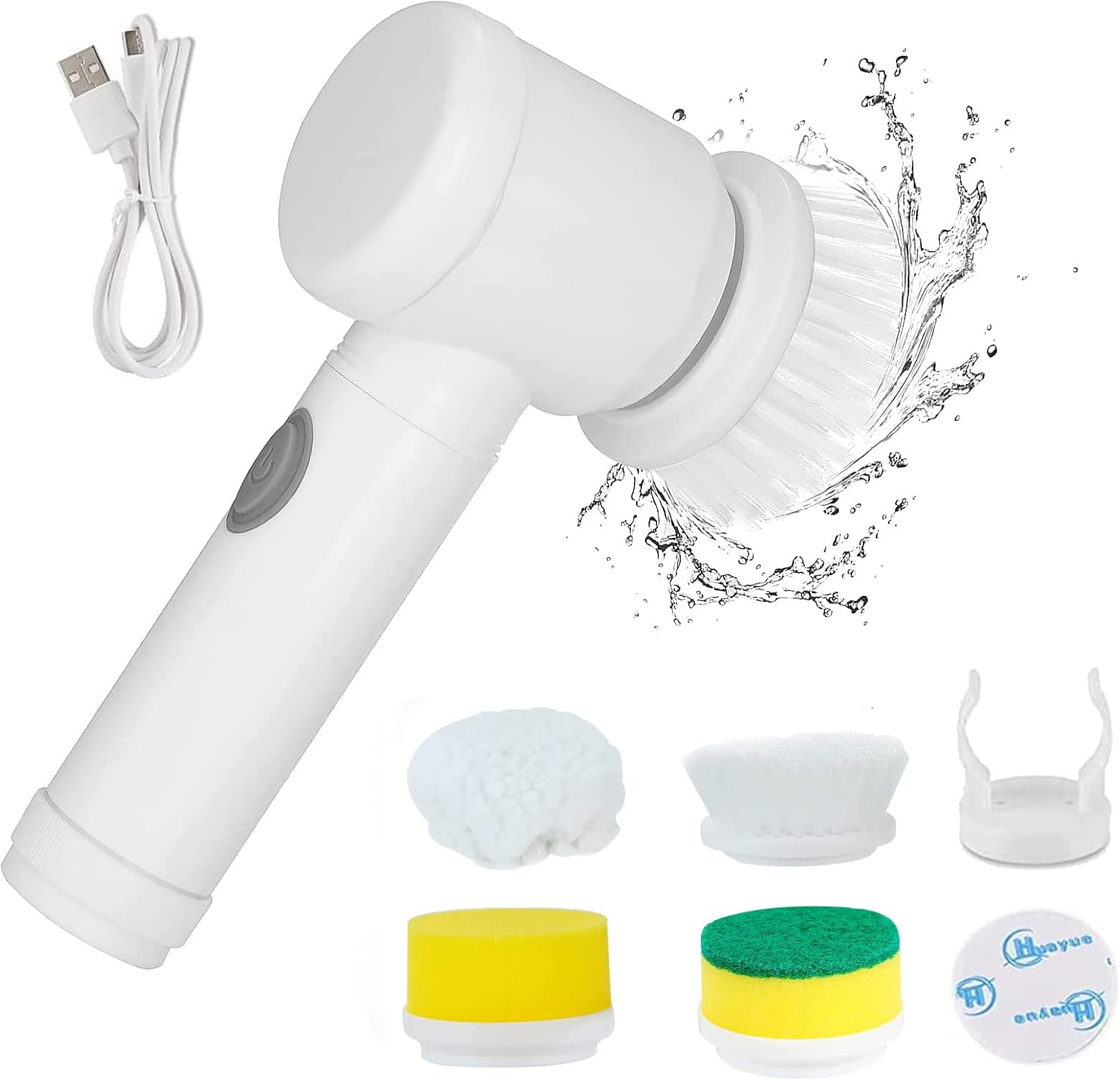 Rechargeable Electric Spin Scrubber - Magic Cleaning Maldives | Ubuy