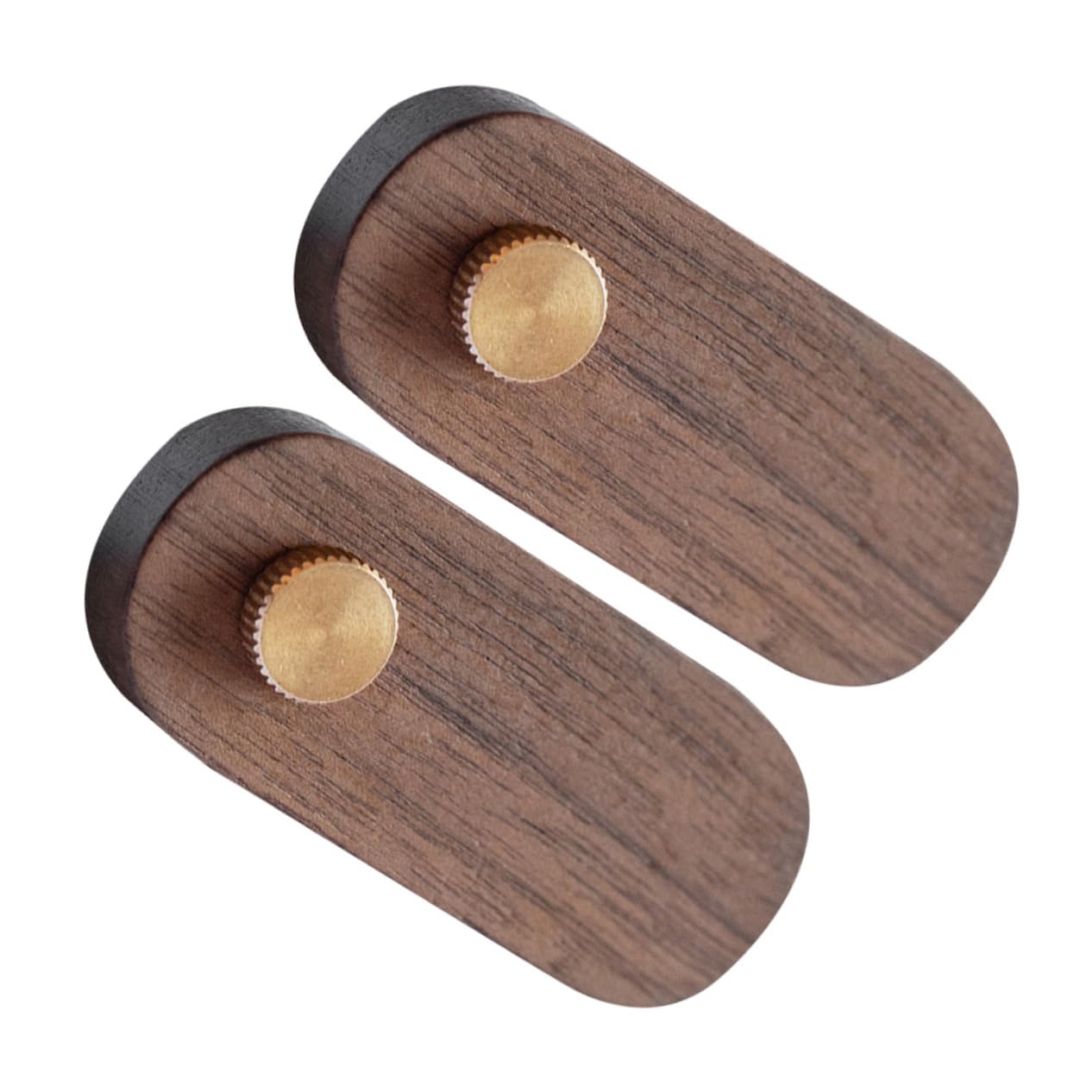 Uonlytech 5 Sätze Preisschild Aus Holz Etikettenhalter Anzeige Stand Klein Verkauf Für Steht Marktschild-clips Etikett Label Counter Top Ständer Tischfotohalter Kaffee Kupfer 2 Stücke * 5