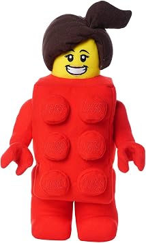 LEGO Minifigure Brick Suit Girl 13" Plush Character