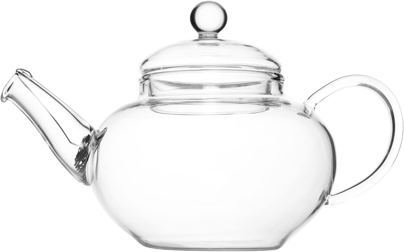 Glass Teapot & Wire Coil Filter - Devonshire - 350ml (for 1 Cup) - Chiswick Tea Co