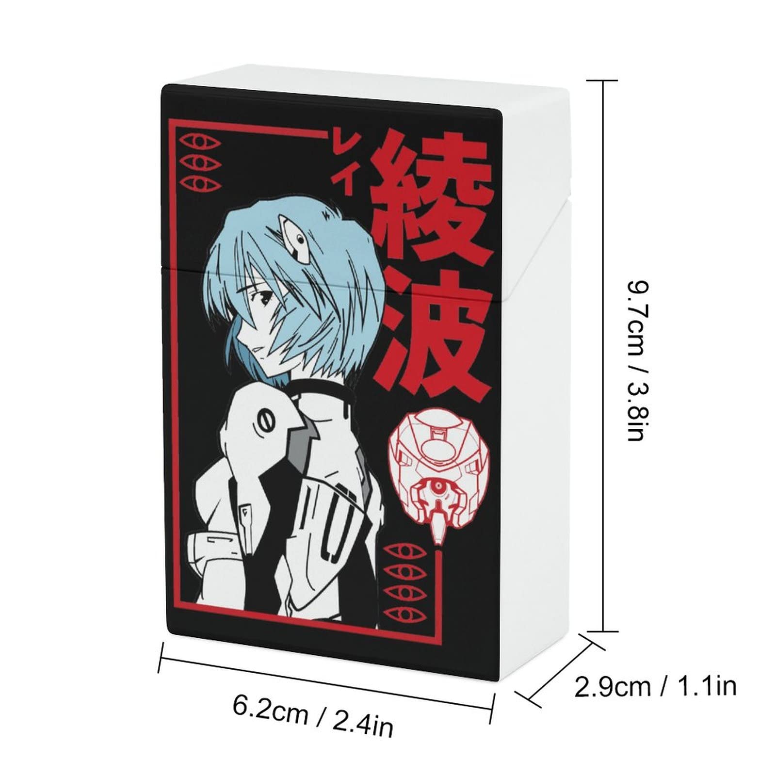 Amazon.co.jp: シガレットケース 新世紀エヴァンゲリオン 綾波レイ