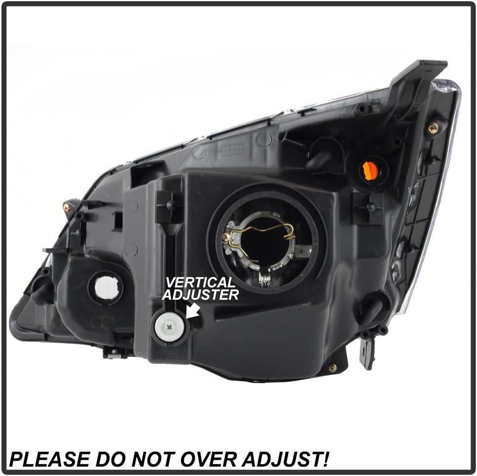 ACANII - For 2007-2011 Honda CR-V CRV Factory Style Headlight Headlamp Assembly Replacement Light - Passenger Side Only