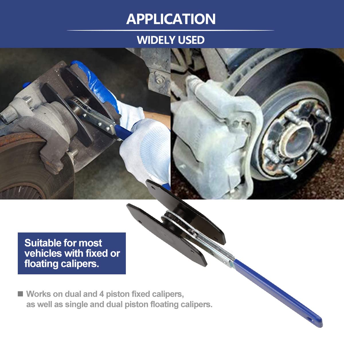 Amazon.com: YanTone Brake Caliper Press Tool, Car Ratchet
