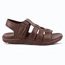 Medifeet Men's Full Grip Fisherman Sandals (Brown, numeric_8) gallery image