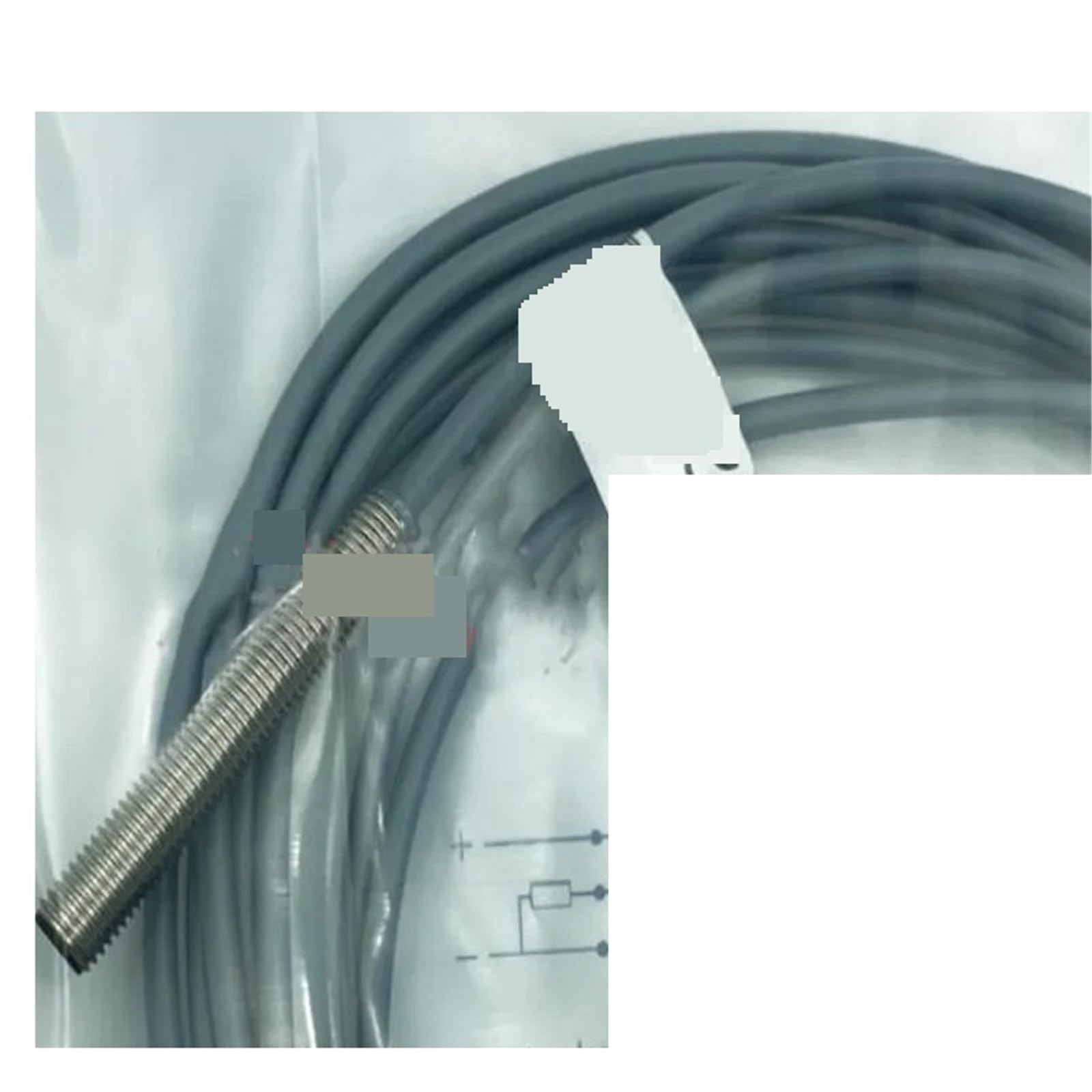PHNOITPQ 2pcs Proximity Switch Sensor BES M08MI-PSC20B-BV05 Inductive DC Three Wire PNP Normally Open Sensor