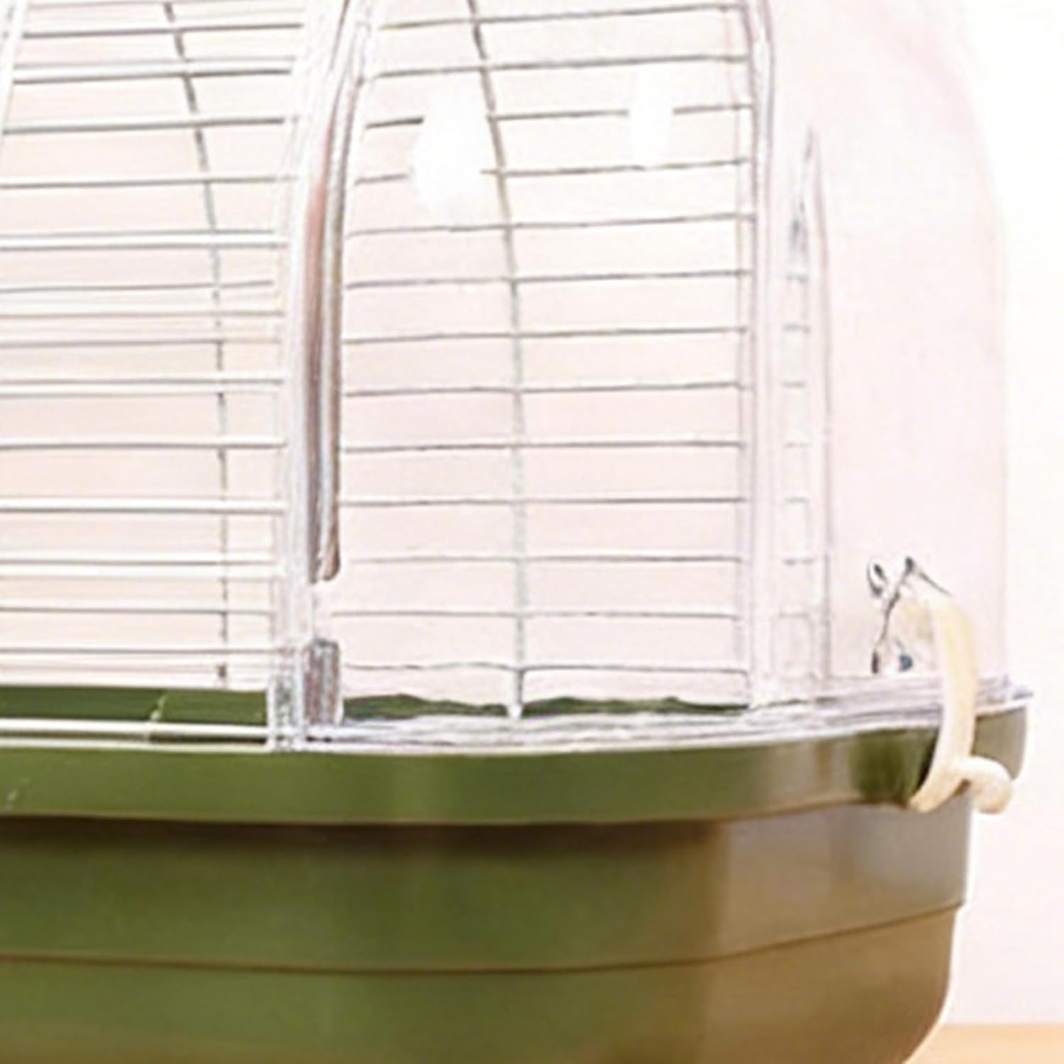 Bird Carrier, Compact Travel Cage, Standing Perch with Clear Window, Portable Travel Bird Cage for Parakeets, Cockatiels, Bearded Dragons, Safe Transport, Outdoor Trips or Veterinary Visits