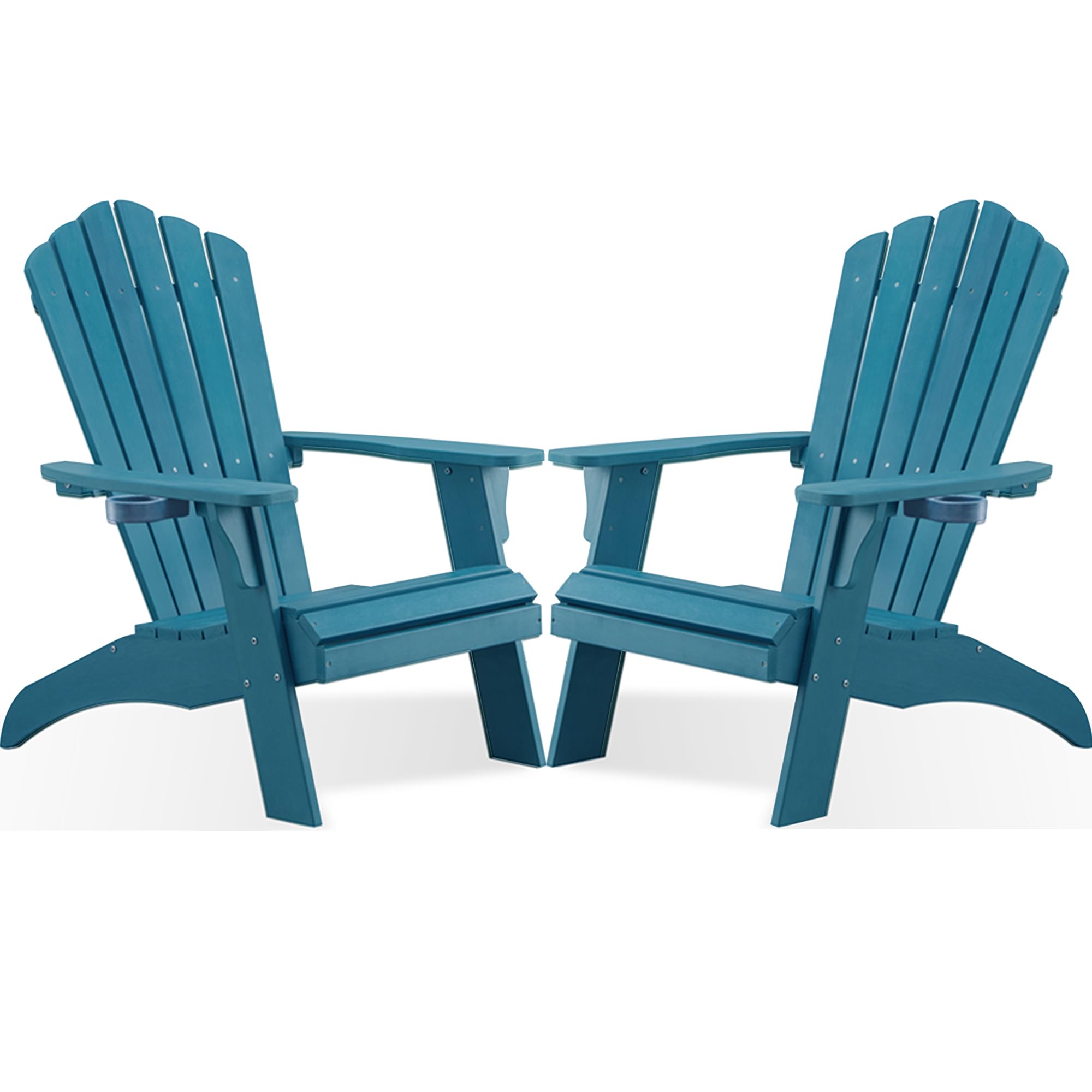 Psilvam Adirondack Chair Oversized Blue