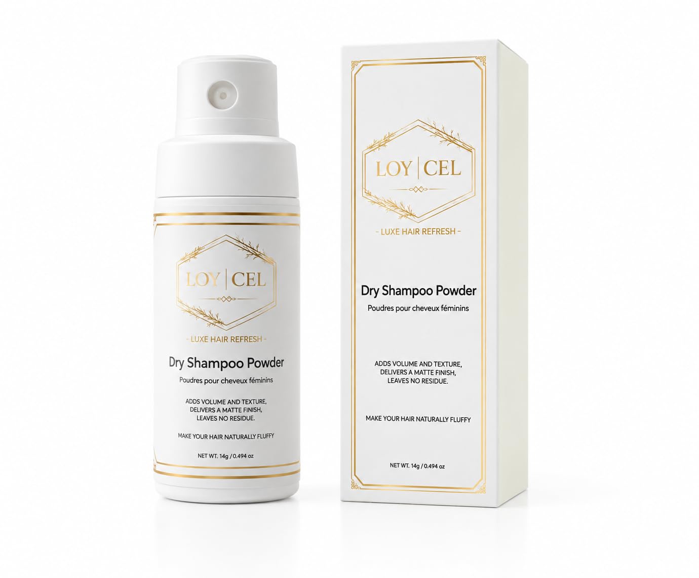 Dry Shampoo Powder for Women – Non Toxic, Talc Free & Organic Dry Shampoo, All Natural Volumizing Powder for Thin, Fine & Oily Hair, Travel Size Mini Dry Shampoo, Aerosol Free Clean Ingredients