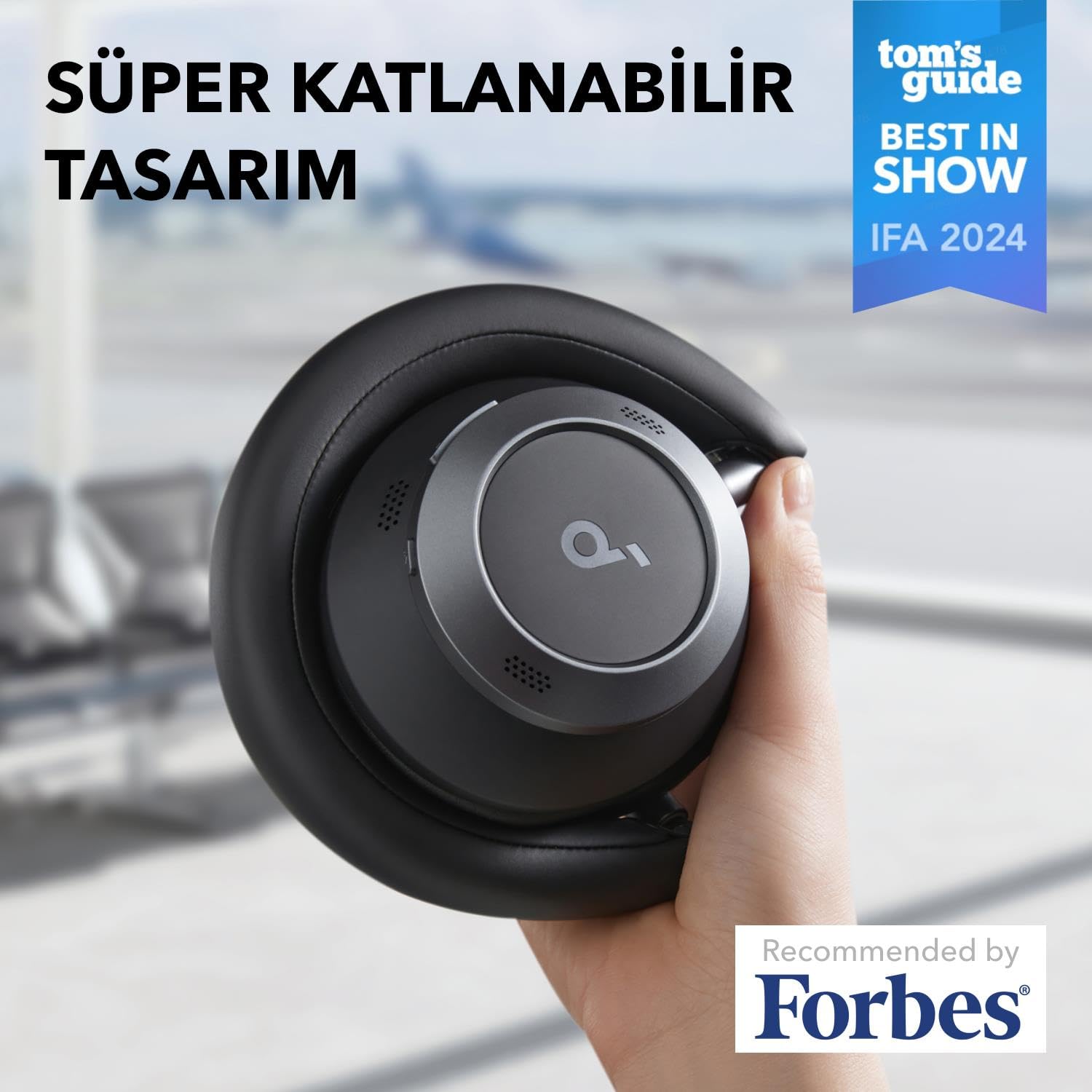Soundcore by Anker Space One Pro Katlanabilir Kulak Üstü Bluetooth